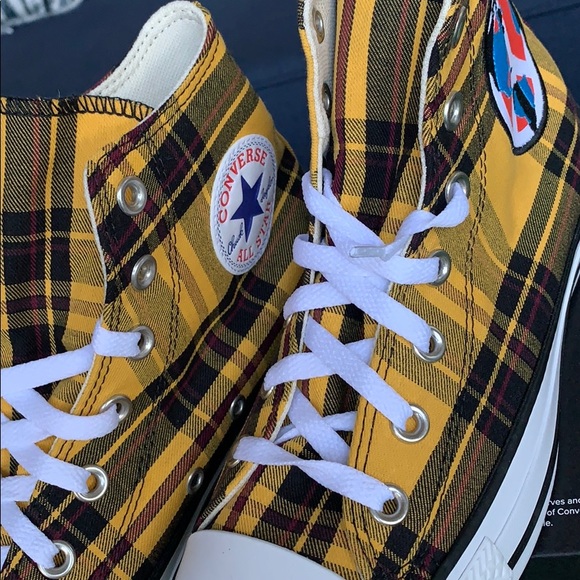 Converse CTAS Hi yellow/white/black MEN’s - Picture 8 of 16